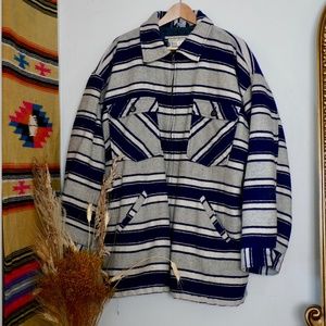 Wool/Cotton Long Jacket